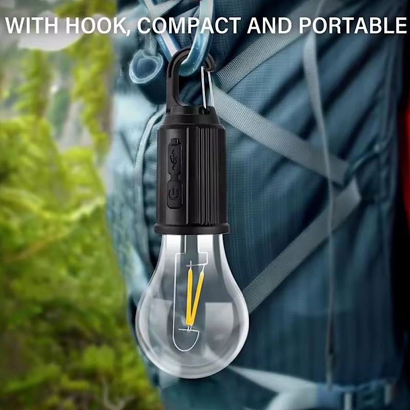 لامپ کمپینگ شارژی آویزی ضدآب و نشکن