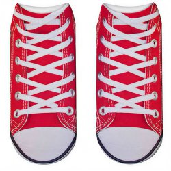 جوراب طرح کتانی آل استار